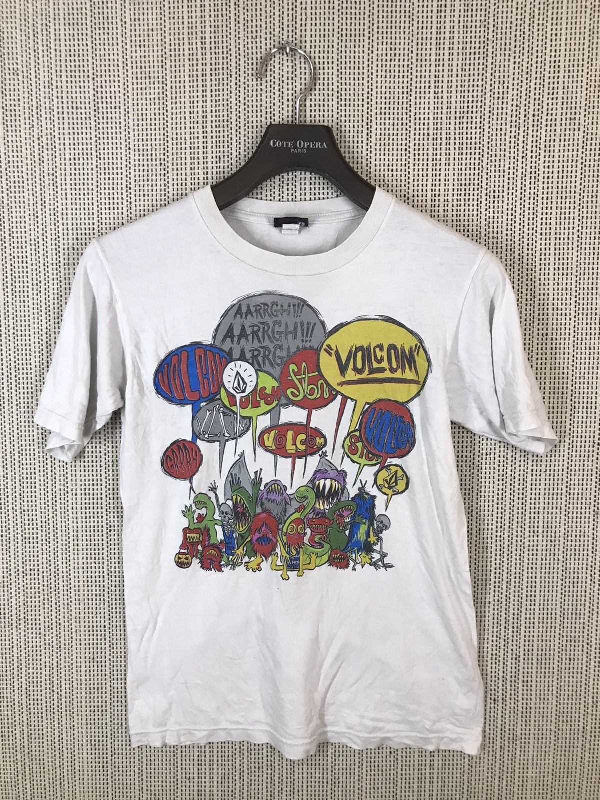 Volcom ‼️VTG VOLCOM MOSTERS DESIGN TSHIRT‼️ Size US S / EU 44-46 / 1 - 1 Thumbnail