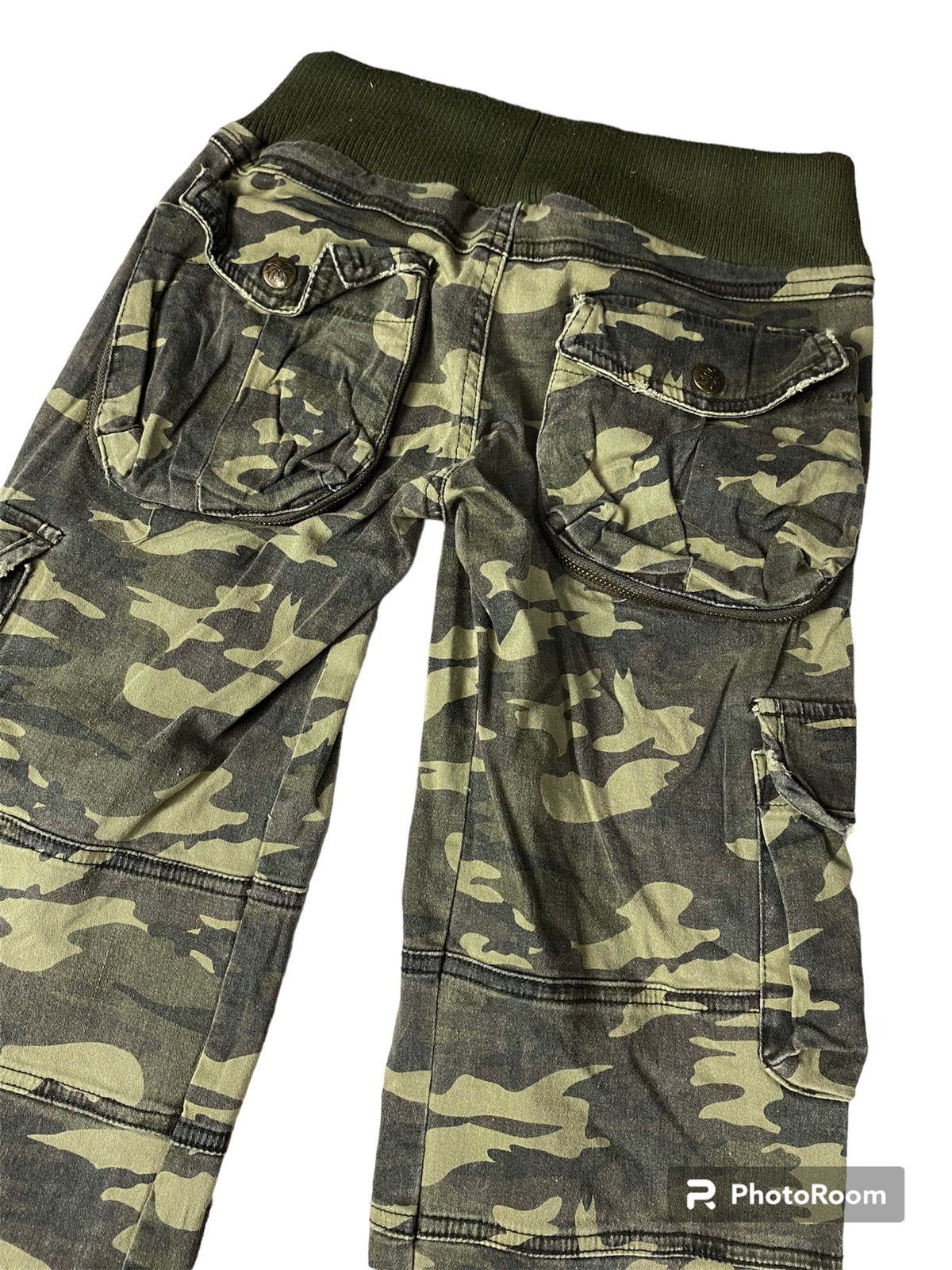 Vintage ❗️SALE❗️Vintage Upper Freak Cargo Tactical Camo Bondage Pant Size 28" / US 6 / IT 42 - 18 Thumbnail