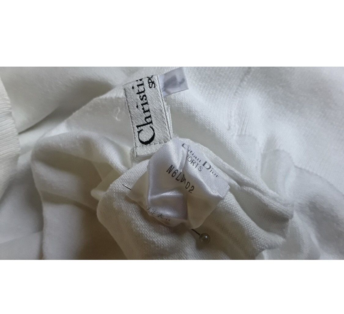 Christian Dior Monsieur × Vintage Authentic Rool Neck Knitwear Christian Dior Sports Embrodery Size M / US 6-8 / IT 42-44 - 7 Thumbnail