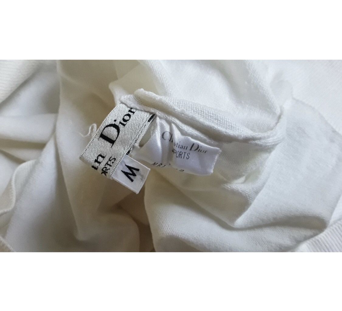 Christian Dior Monsieur × Vintage Authentic Rool Neck Knitwear Christian Dior Sports Embrodery Size M / US 6-8 / IT 42-44 - 6 Thumbnail