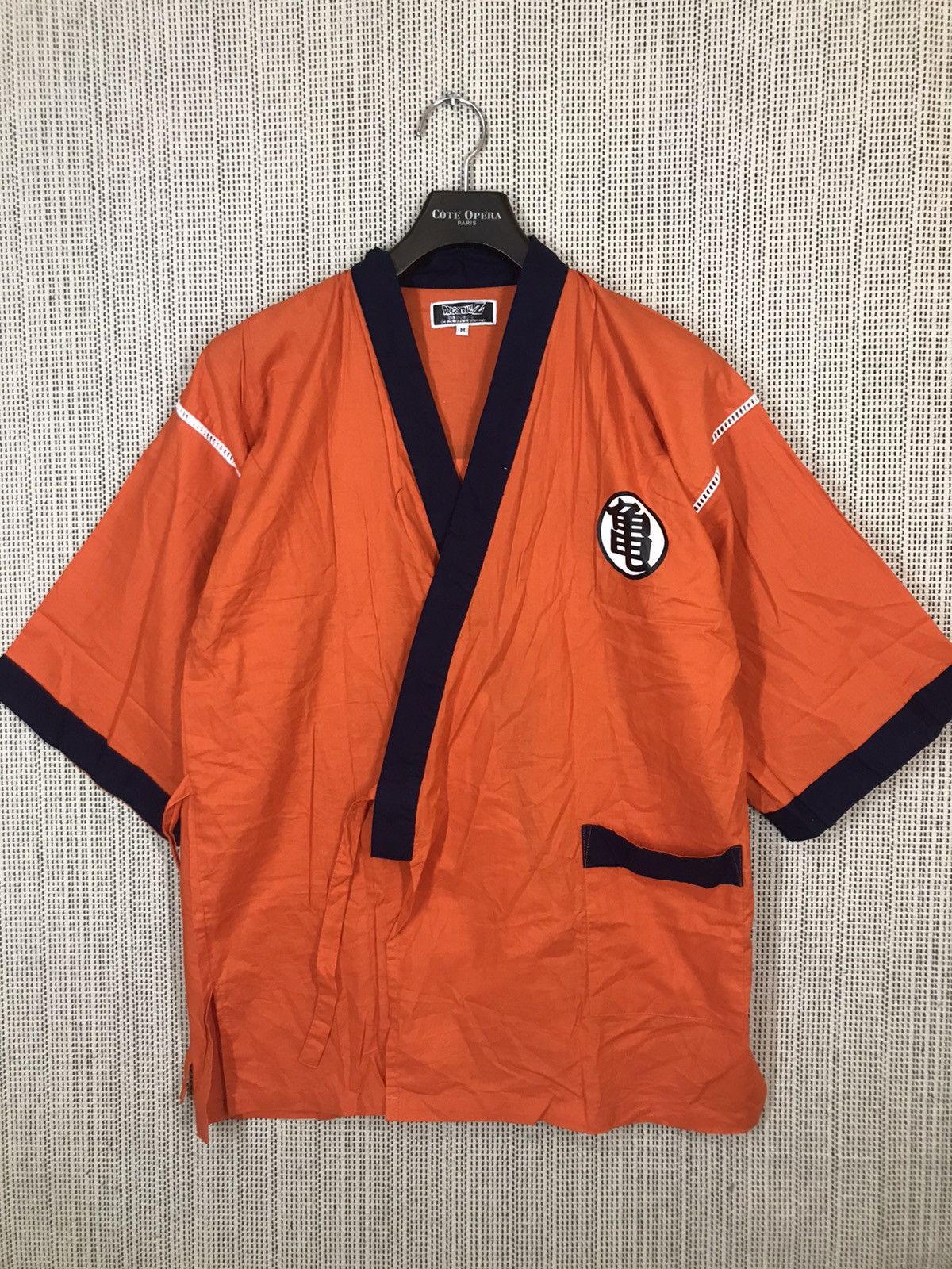 image of Anima Dragon Ball Costume Shirt in Orange, Men's (Size Medium)