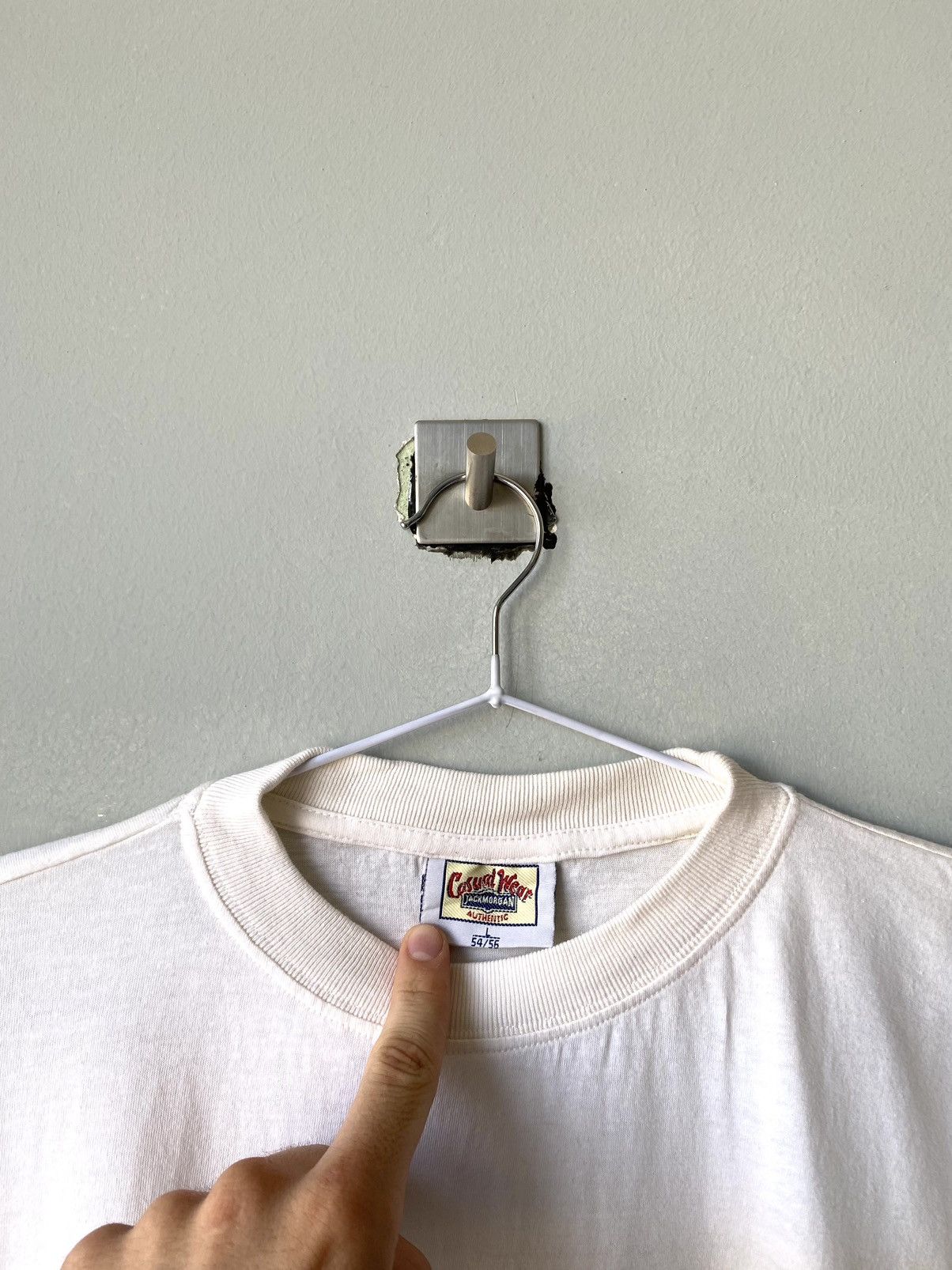 Band Tees 80-90’s Vintage Wanted Terrorist Robber Face T Shirt FBI Size US L / EU 52-54 / 3 - 10 Thumbnail