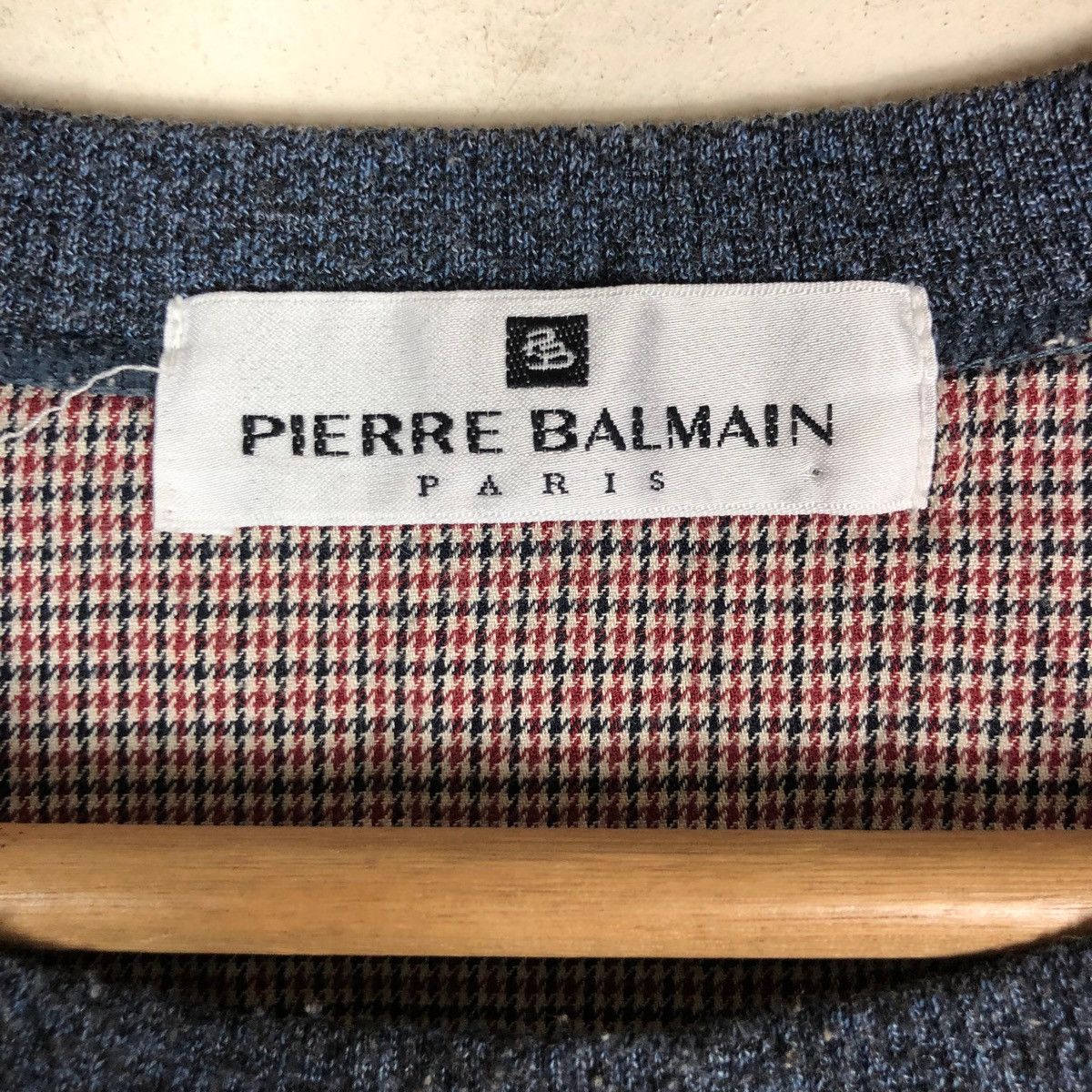 Pierre Balmain Vintage Pierre Balmain Paris French Designer Pullover Jumper Size US L / EU 52-54 / 3 - 7 Thumbnail