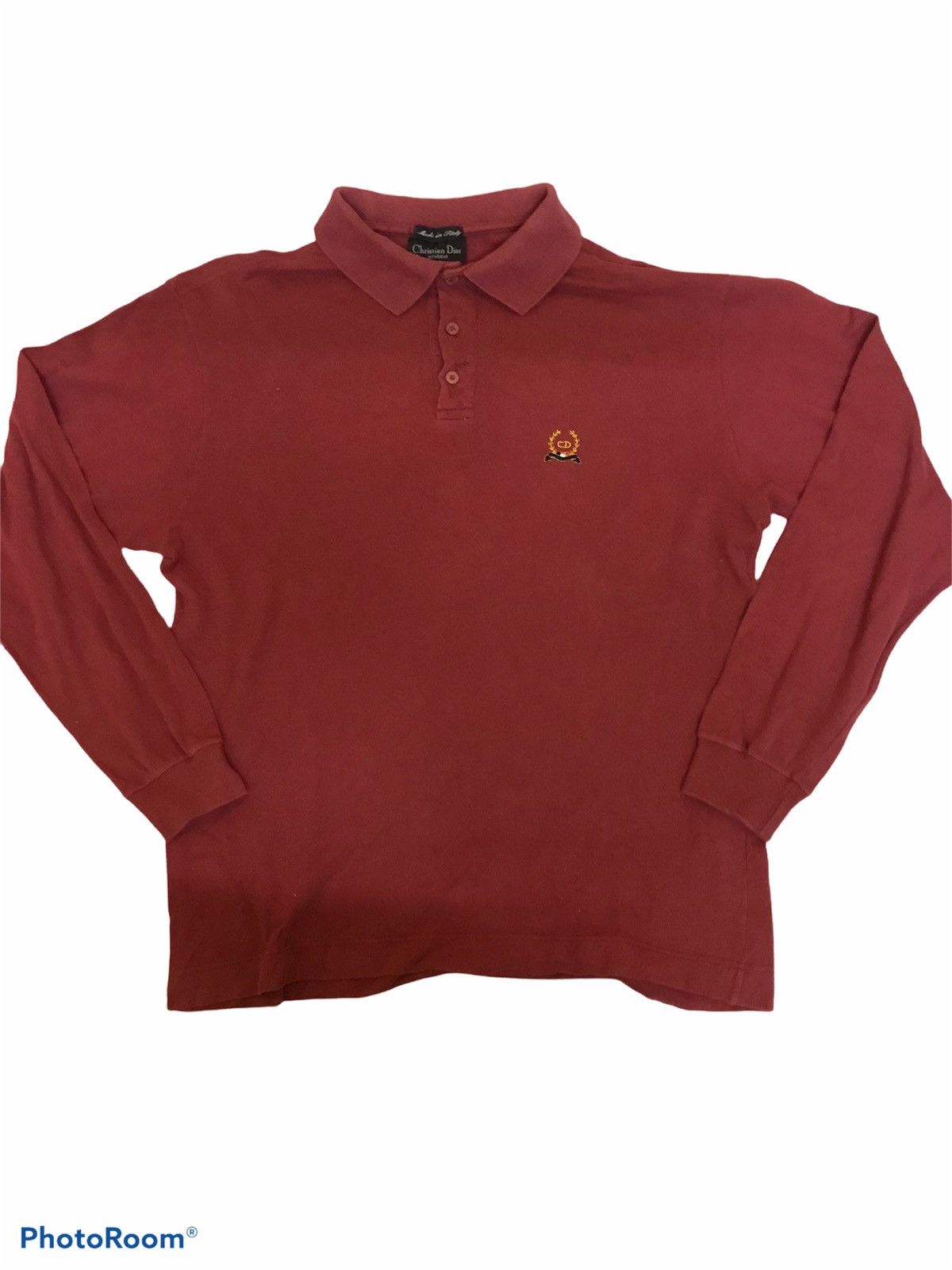 Christian Dior Monsieur × Vintage Christian DIOR Polo long sleeve Size US L / EU 52-54 / 3 - 1 Thumbnail