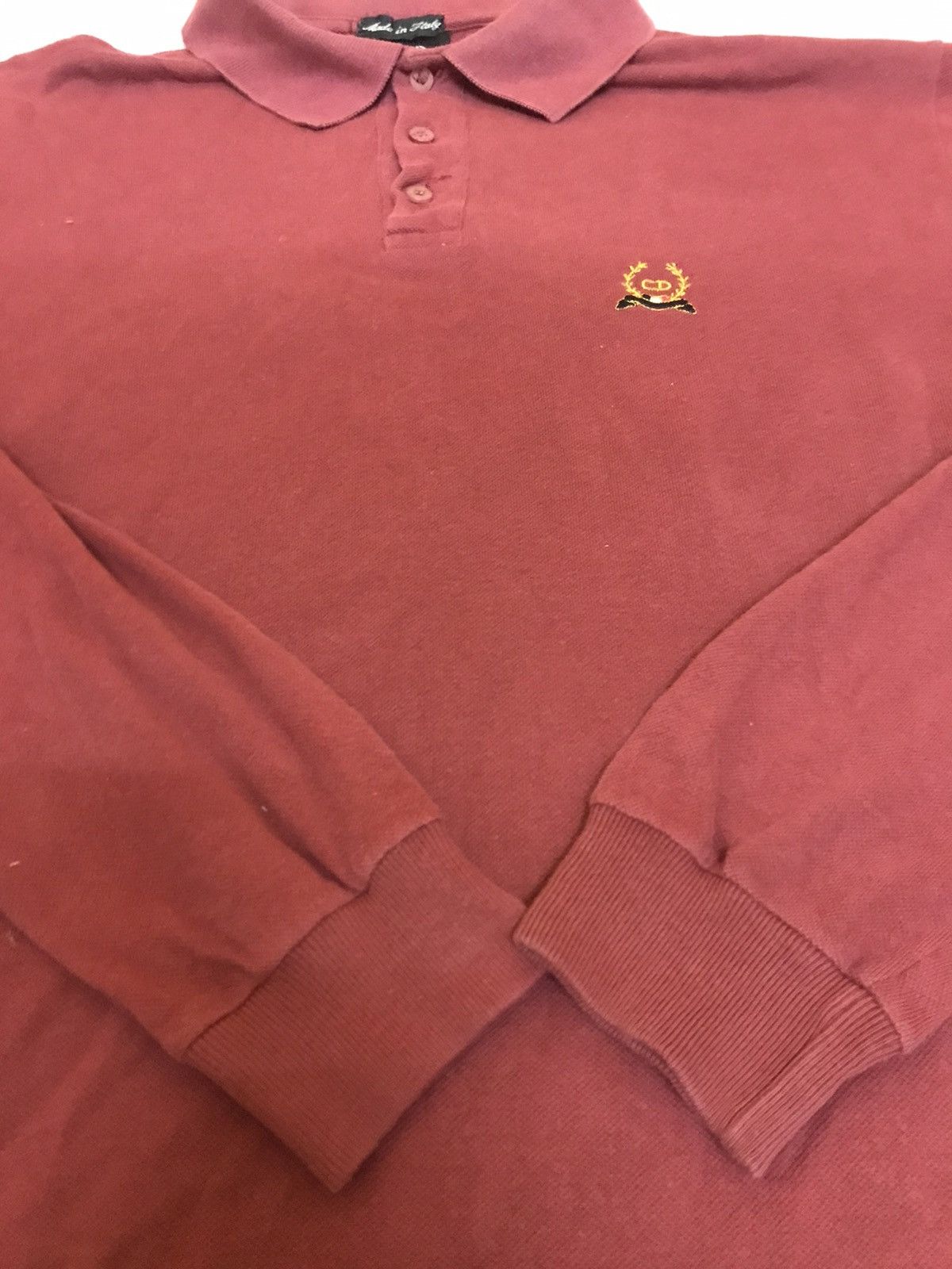 Christian Dior Monsieur × Vintage Christian DIOR Polo long sleeve Size US L / EU 52-54 / 3 - 4 Thumbnail