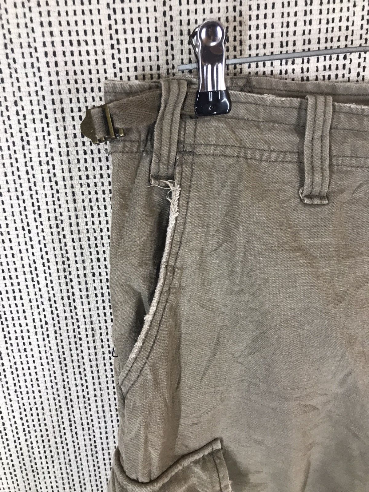 Japanese Brand × Seditionaries ‼️RARE💥 BRD JUNGLE STROM CARGO PANTS BIG POCKET LIKE BONDAGE‼️ Size US 35 - 6 Thumbnail