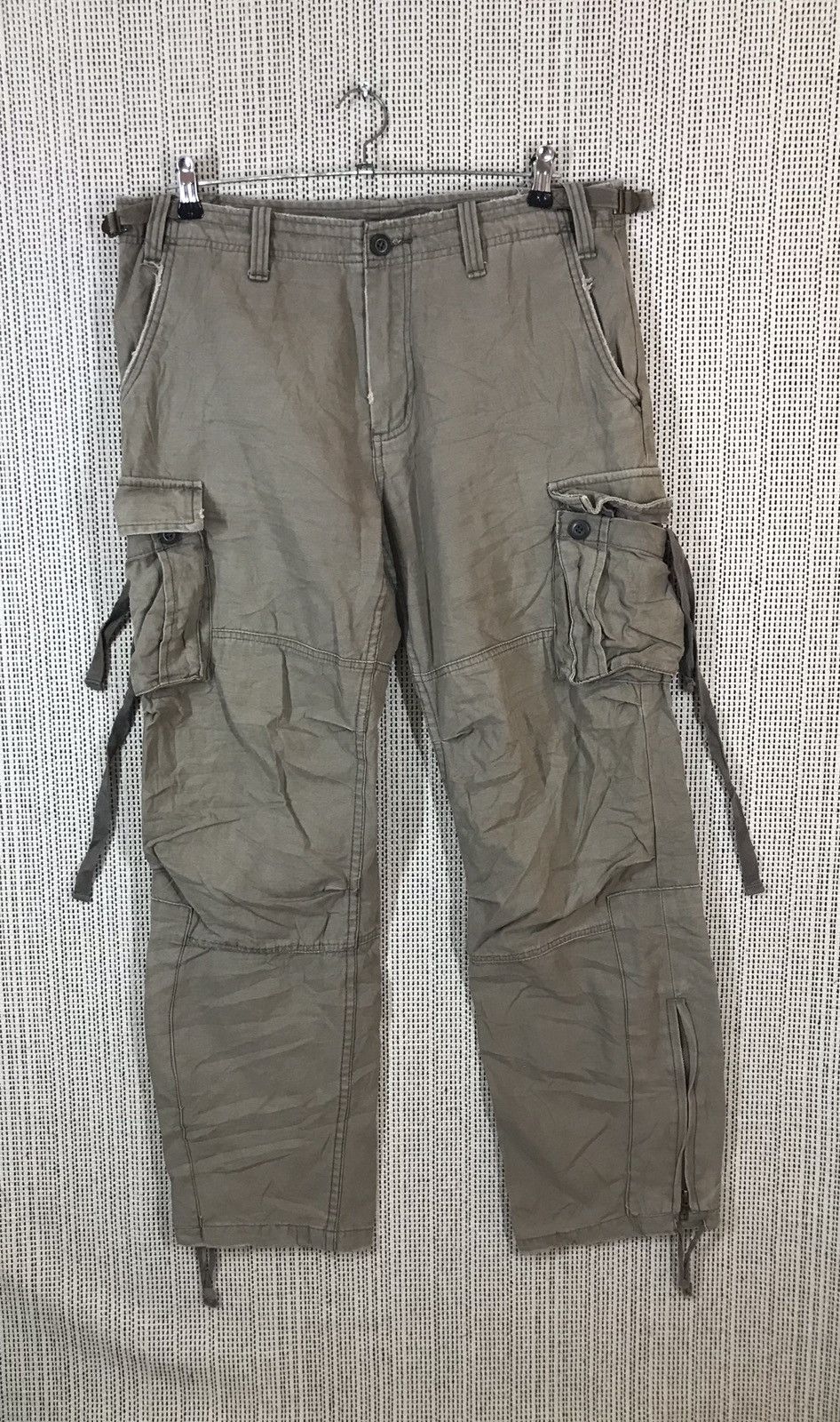 Japanese Brand × Seditionaries ‼️RARE💥 BRD JUNGLE STROM CARGO PANTS BIG POCKET LIKE BONDAGE‼️ Size US 35 - 1 Thumbnail