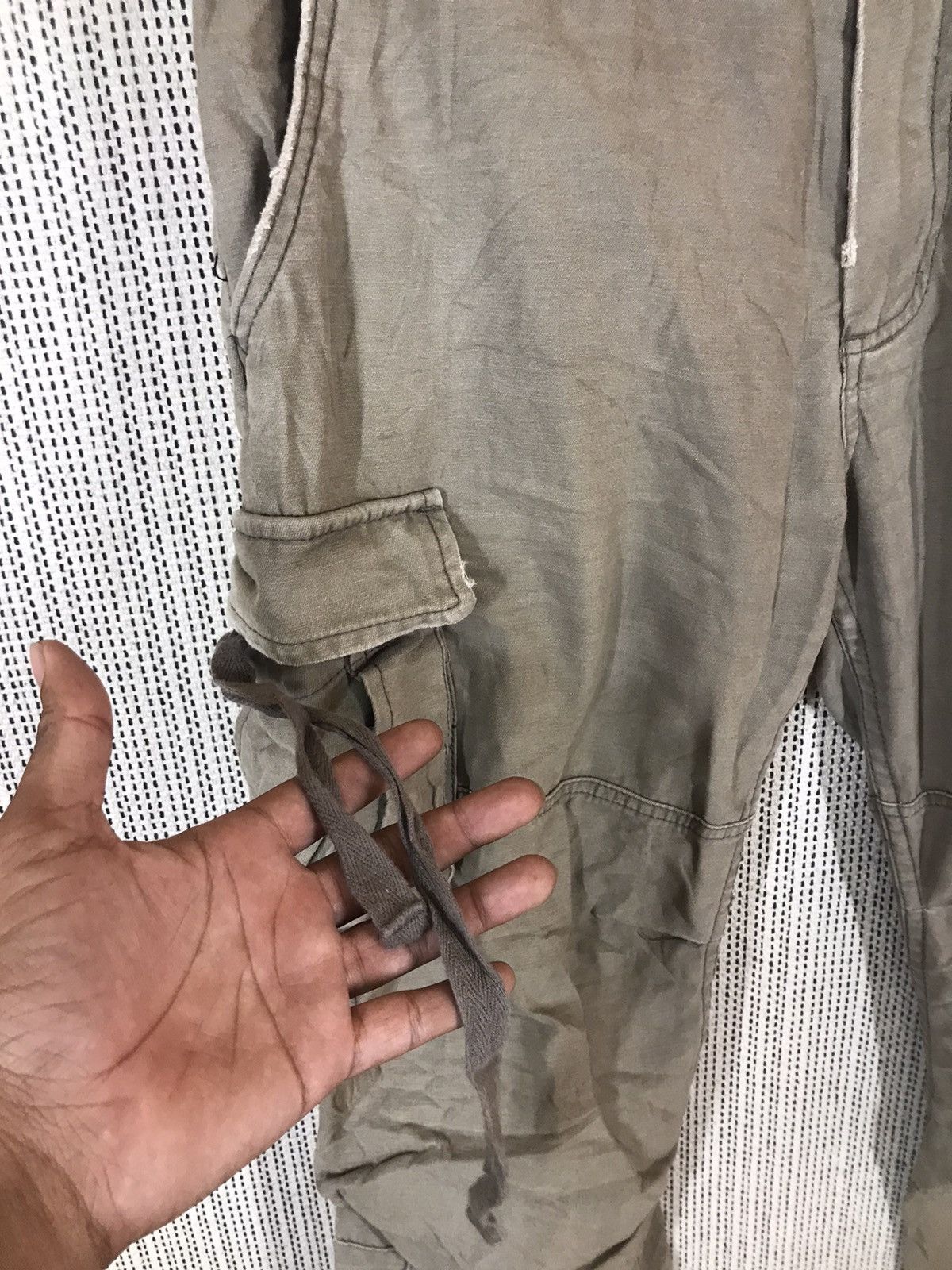Japanese Brand × Seditionaries ‼️RARE💥 BRD JUNGLE STROM CARGO PANTS BIG POCKET LIKE BONDAGE‼️ Size US 35 - 5 Thumbnail