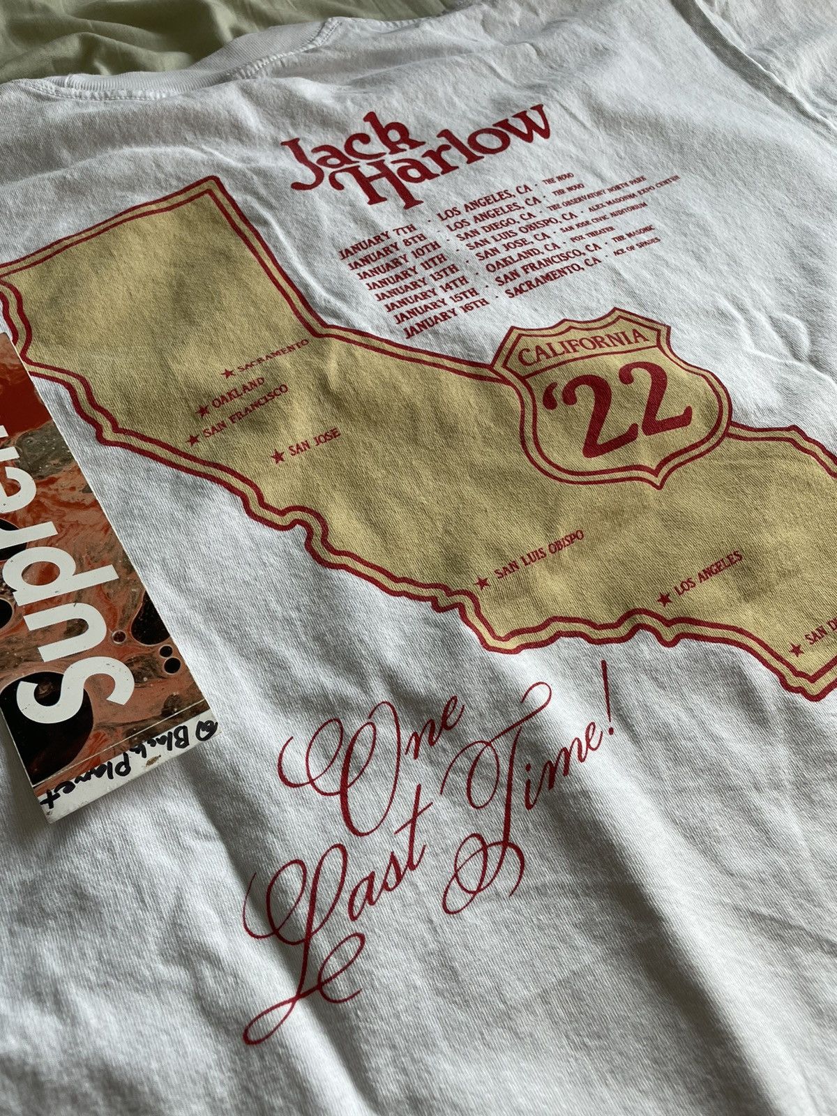 Band Tees Jack Harlow Tour Merch “Crème De La Crème” Size US XL / EU 56 / 4 - 1 Thumbnail