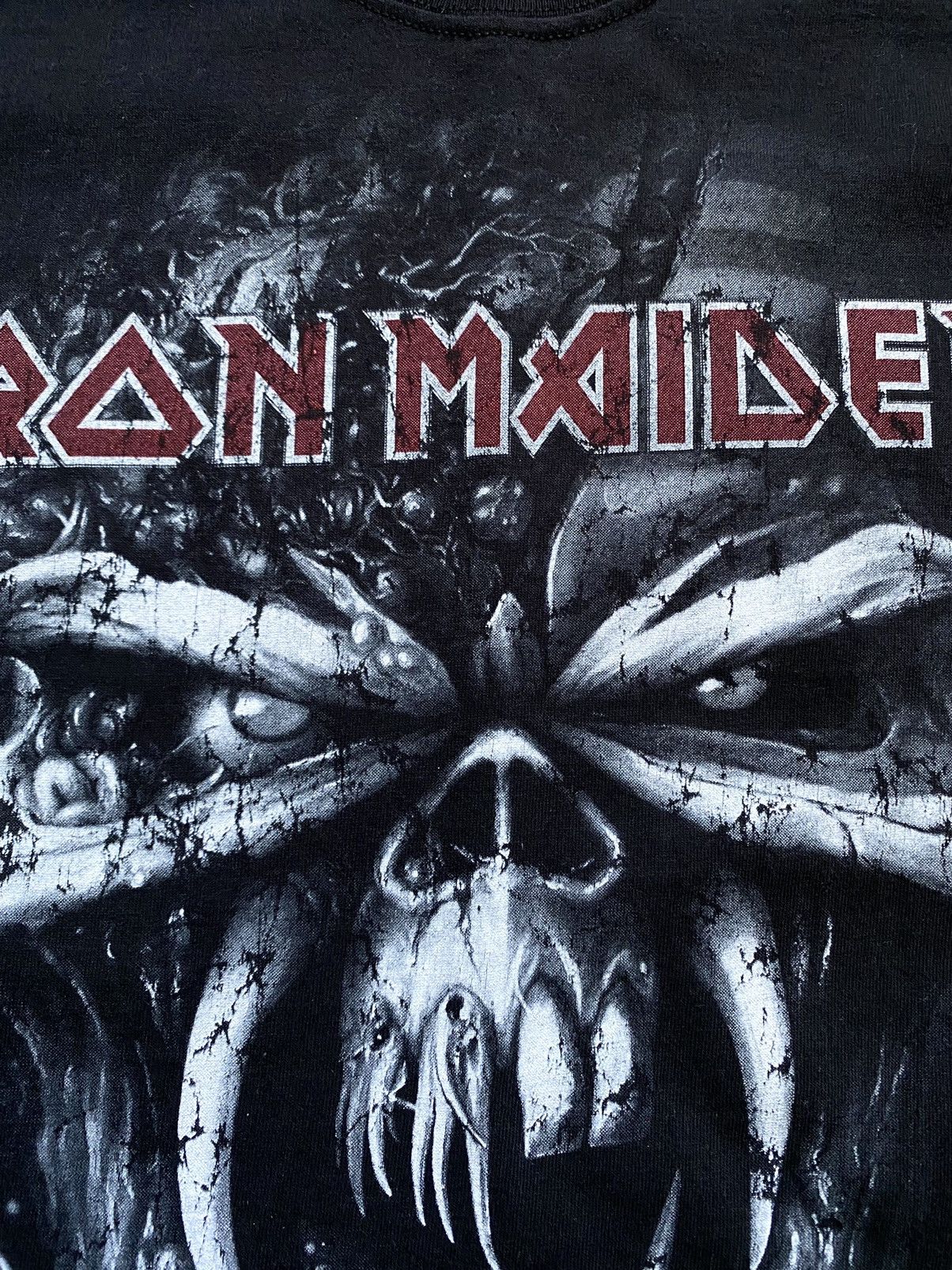 Band Tees Vintage 2010 Iron Maiden T Shirt Big Print Rock Band Tee Size US M / EU 48-50 / 2 - 6 Thumbnail