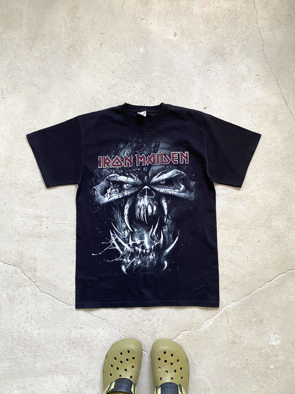 Band Tees Vintage 2010 Iron Maiden T Shirt Big Print Rock Band Tee Size US M / EU 48-50 / 2 - 1 Thumbnail