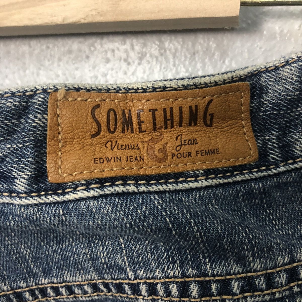 Edwin Vintage Something Edwin Faded Jeans Distressed Denim Pants Size US 32 / EU 48 - 8 Thumbnail