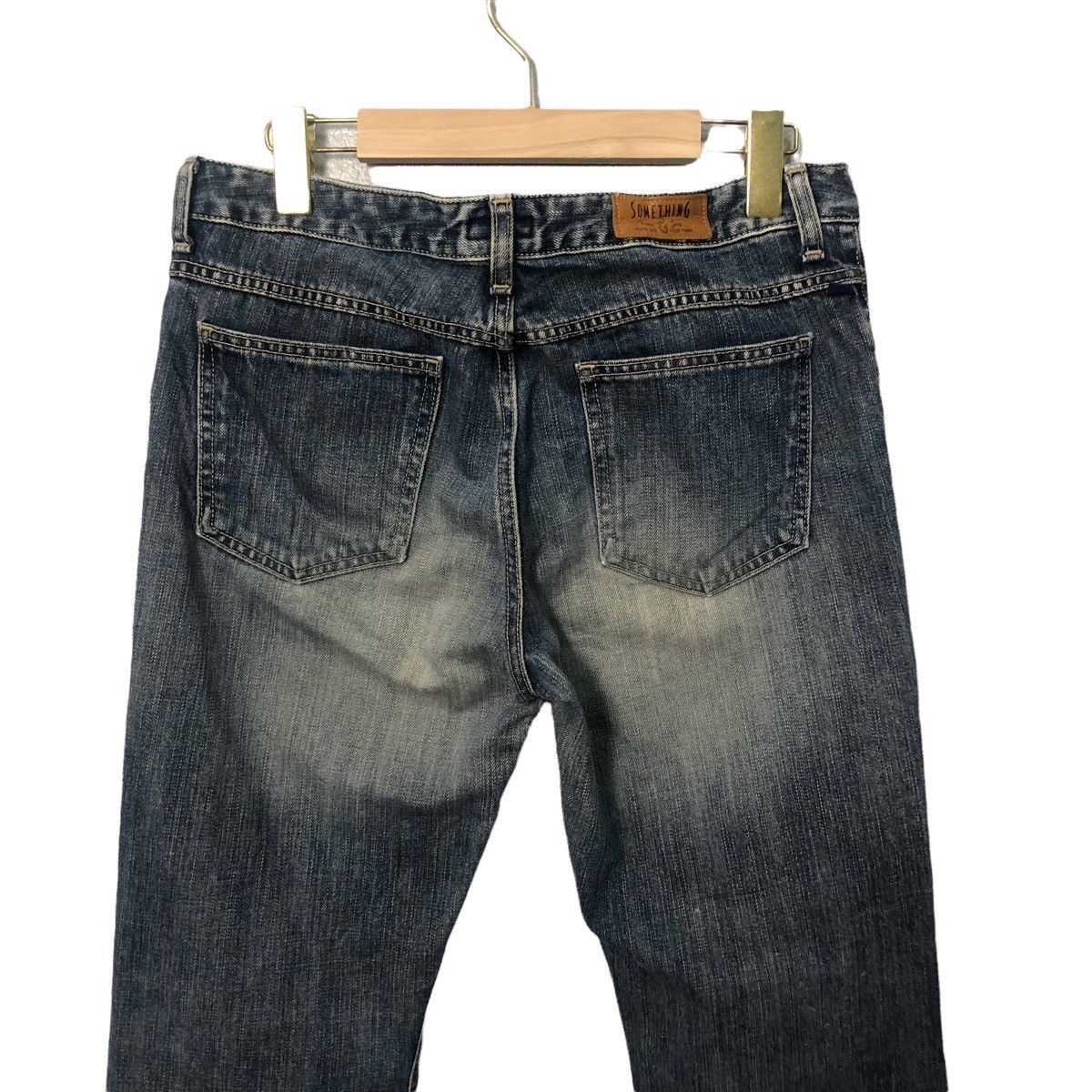 Edwin Vintage Something Edwin Faded Jeans Distressed Denim Pants Size US 32 / EU 48 - 5 Thumbnail