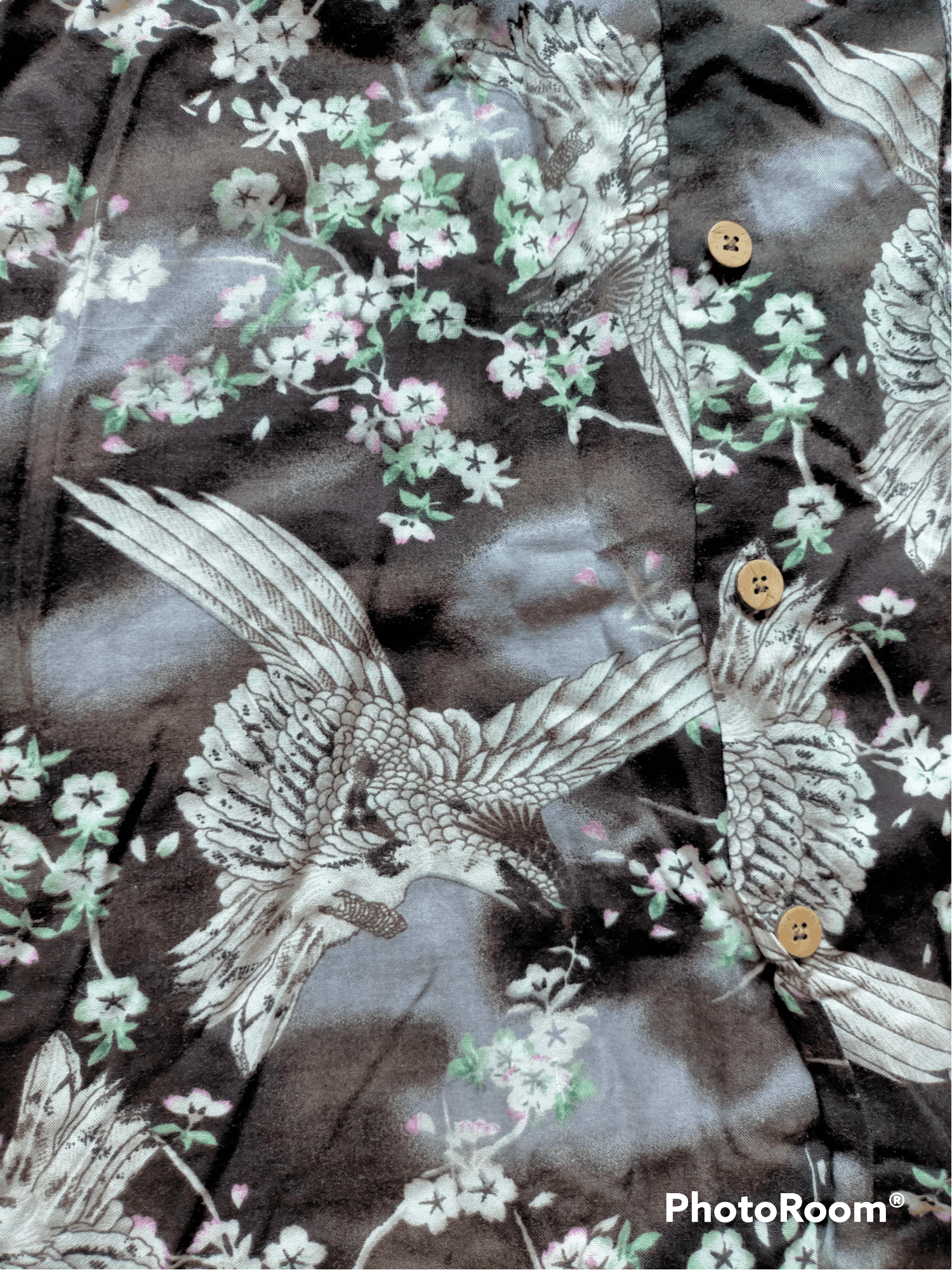 Japanese Brand Birds Eagle motive Hawaiian Rayon button ups shirts Size US L / EU 52-54 / 3 - 3 Thumbnail
