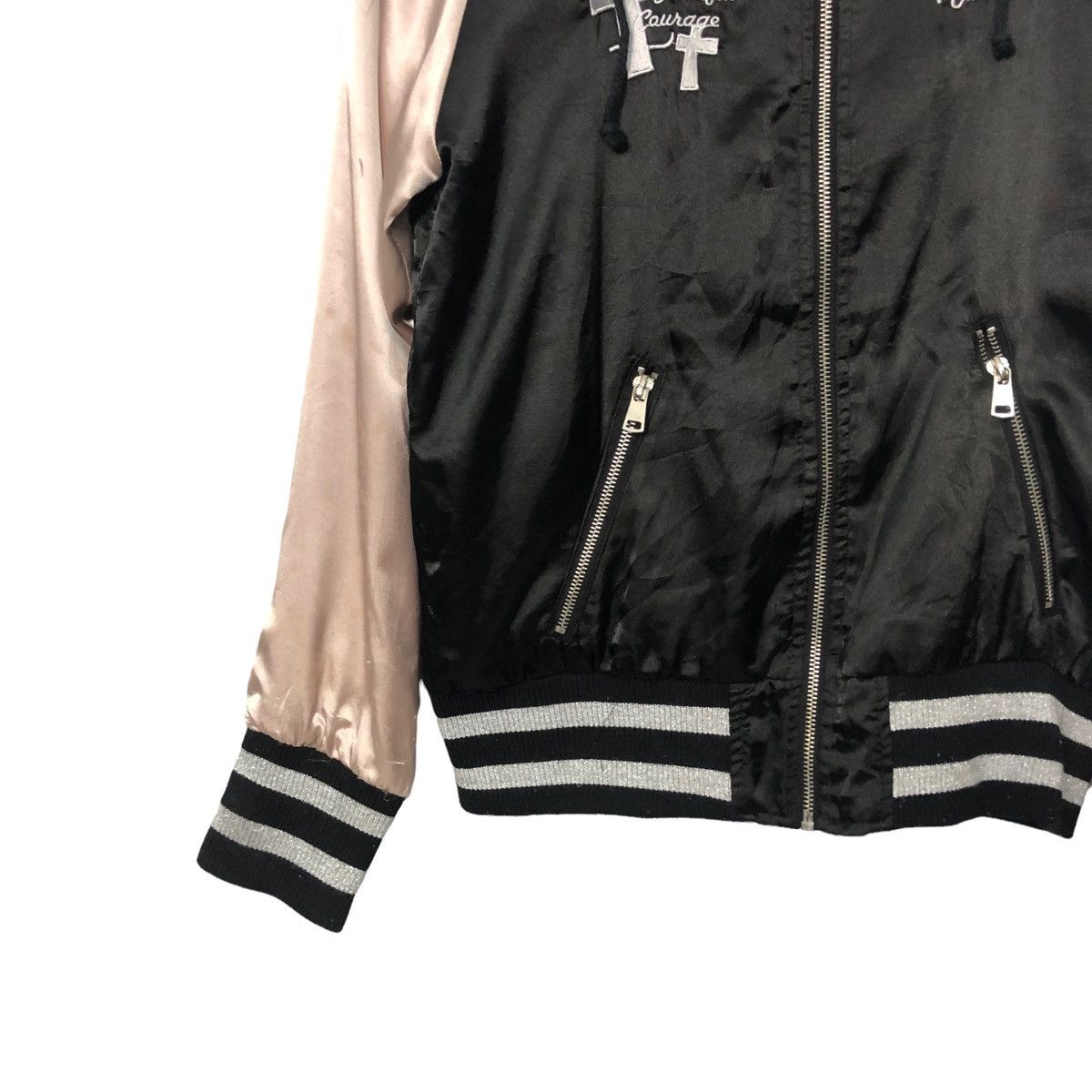 Japanese Brand Vintage Sukajan Heartedness Big Logo Hoodie Jacket Size S / US 4 / IT 40 - 4 Thumbnail
