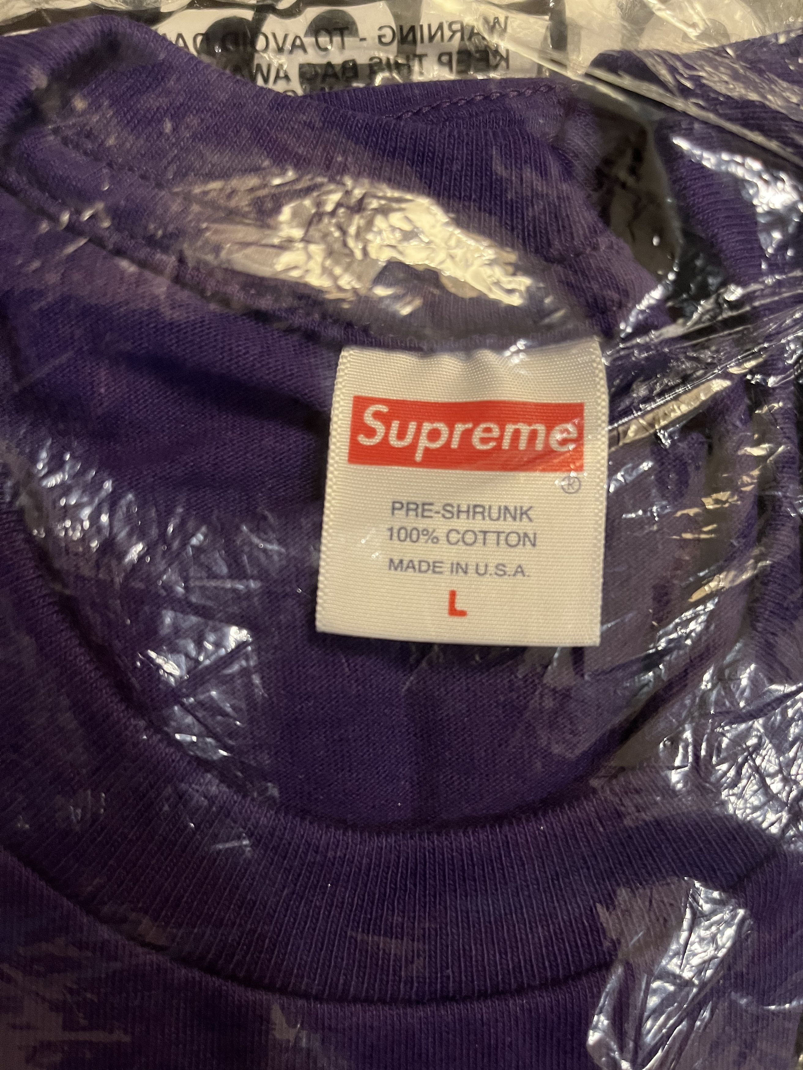 Supreme Ralph Steadman Box Logo (Deadstock) Size US L / EU 52-54 / 3 - 4 Thumbnail