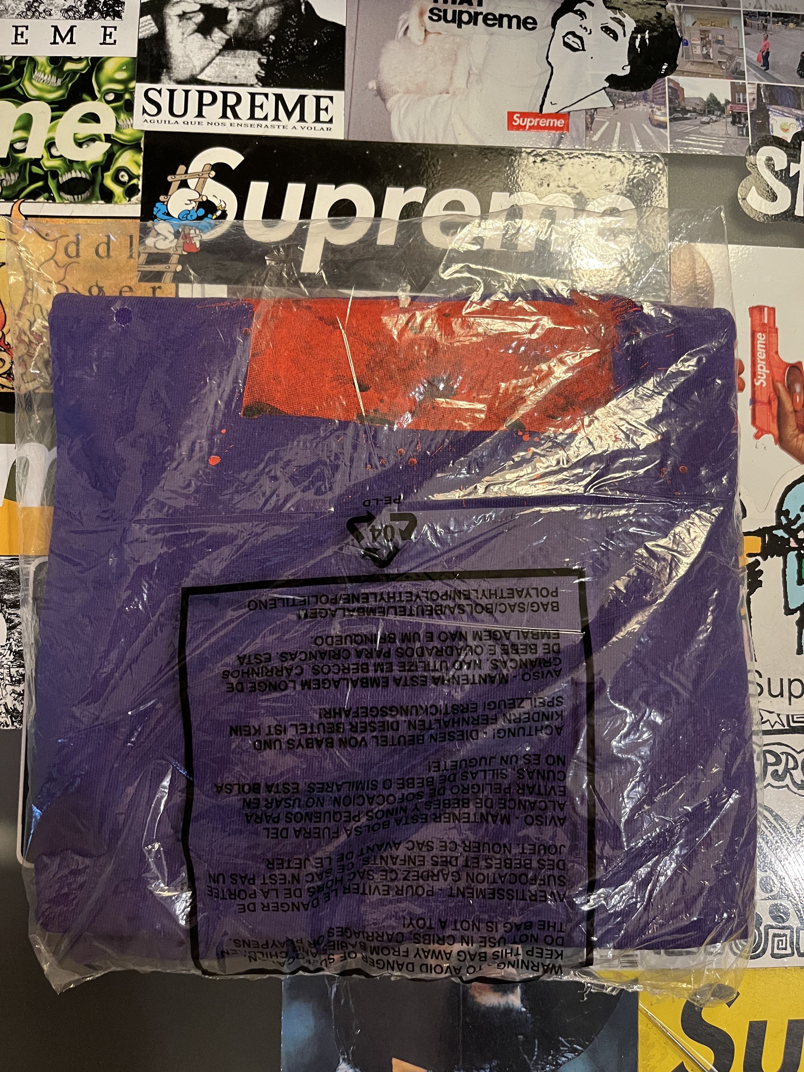Supreme Ralph Steadman Box Logo (Deadstock) Size US L / EU 52-54 / 3 - 3 Thumbnail