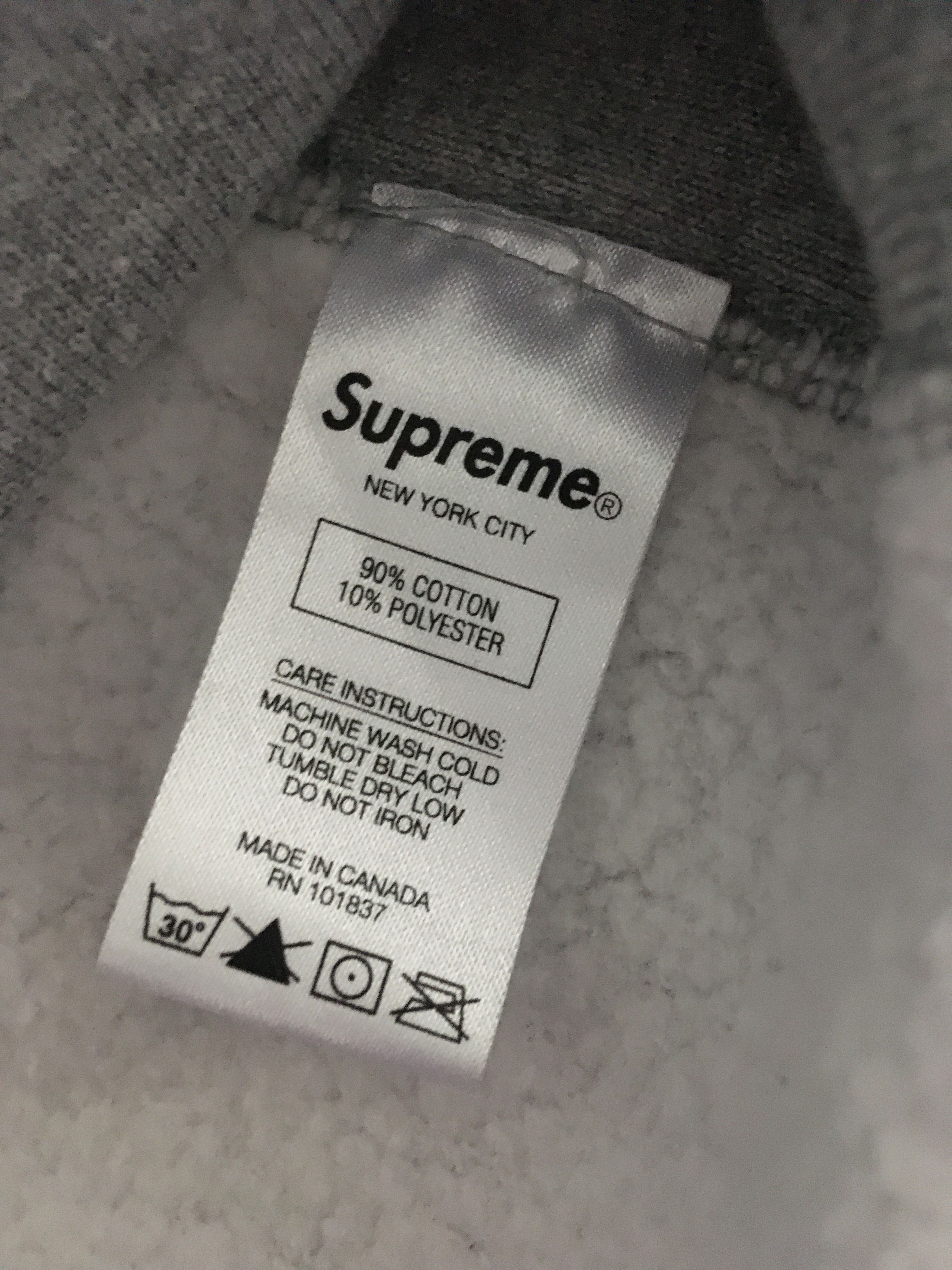 Kaws × Supreme Chalk Box Logo Hoodie Size US L / EU 52-54 / 3 - 4 Thumbnail