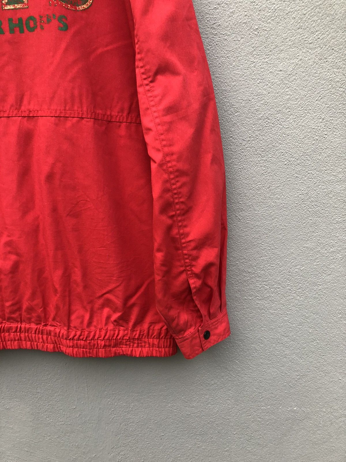 Japanese Brand Vintage Suntory Hops Super Hops Big Logo Zipper Ups Jacket Size US XL / EU 56 / 4 - 7 Thumbnail