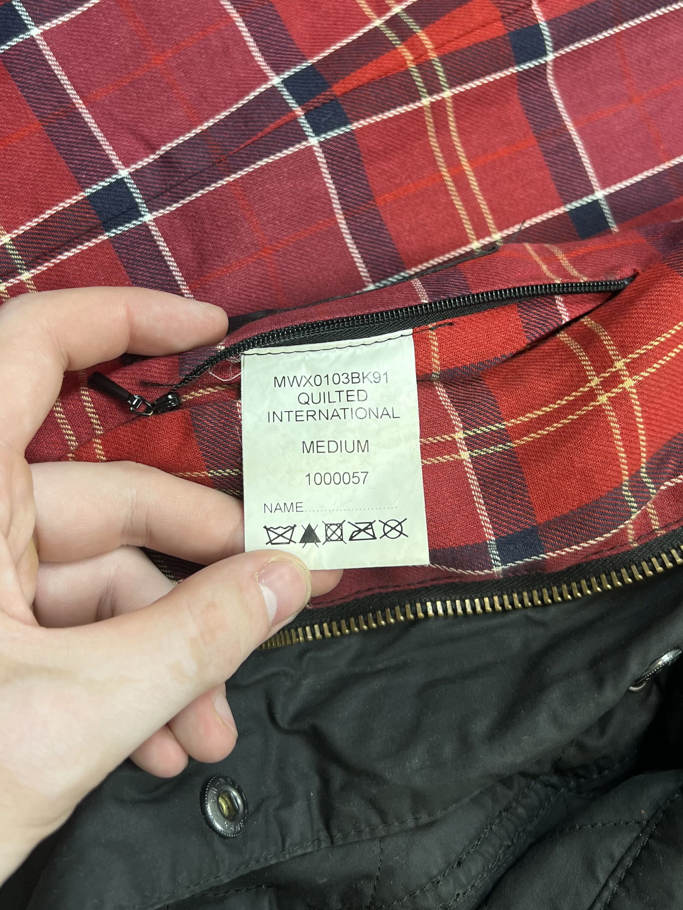 Barbour Barbour Quilted International Quilted Waxed Jacket Size US M / EU 48-50 / 2 - 8 Thumbnail
