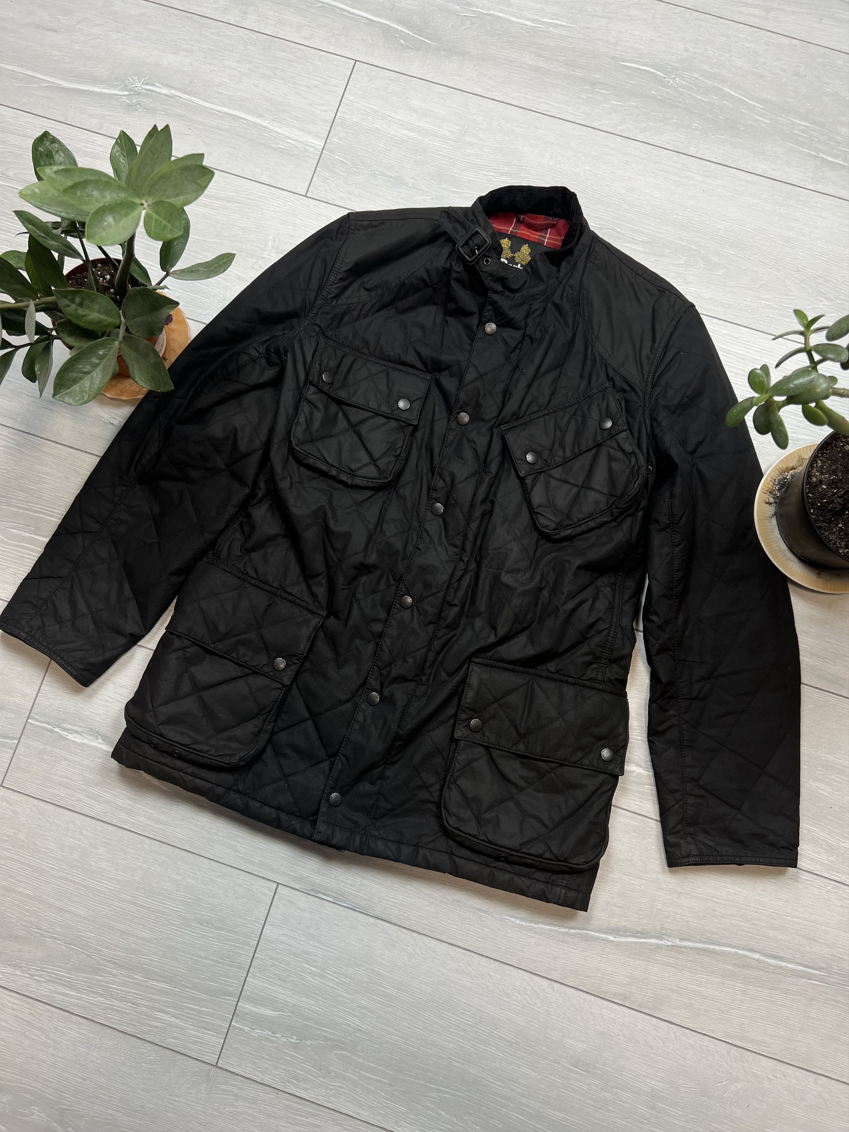 Barbour Barbour Quilted International Quilted Waxed Jacket Size US M / EU 48-50 / 2 - 1 Thumbnail