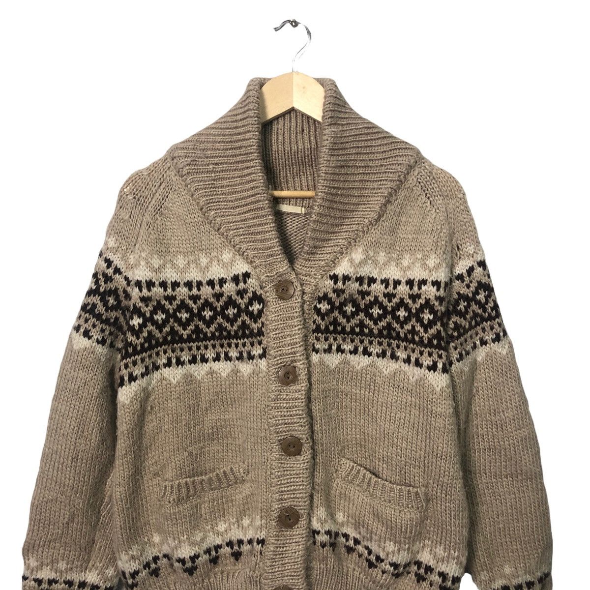 Aran Isles Knitwear Vintage GU Button Ups Knitwear Cardigan Size US M / EU 48-50 / 2 - 4 Thumbnail