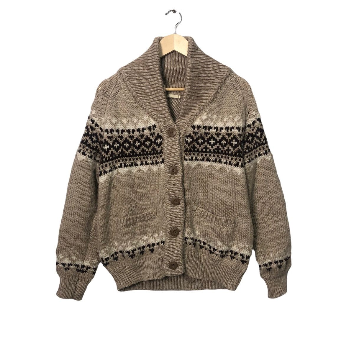 Aran Isles Knitwear Vintage GU Button Ups Knitwear Cardigan Size US M / EU 48-50 / 2 - 1 Thumbnail