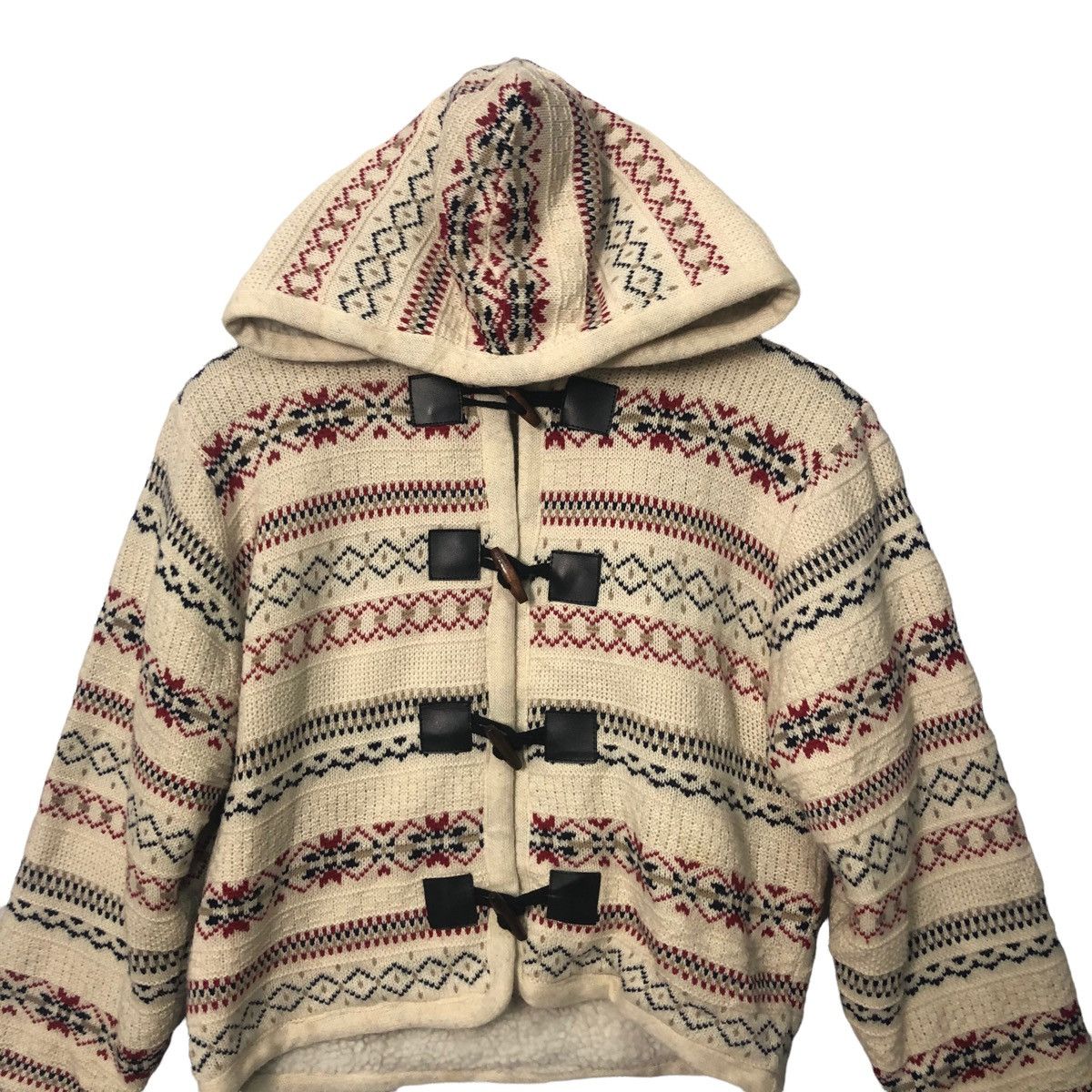 Japanese Brand Vintage Canadian Ice Cream Duffle Sherpa Hoodie Jacket Size US S / EU 44-46 / 1 - 5 Thumbnail