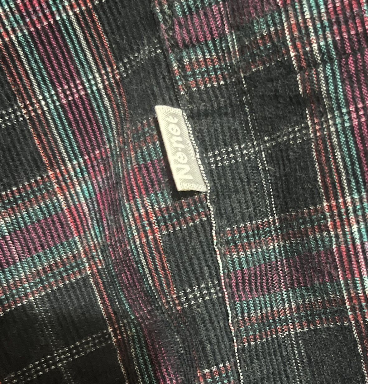 Issey Miyake Ne-net PANTS VELVET BEGGY MULTI CHECK JAPAN Size US 28 / EU 44 - 4 Thumbnail