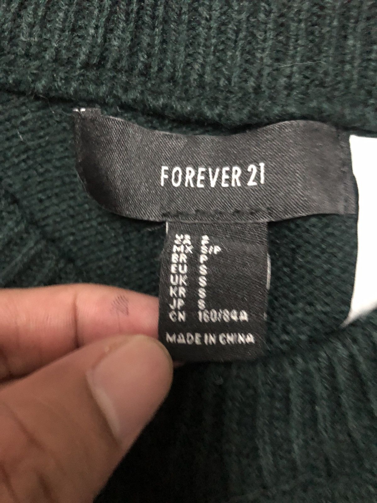 Aran Isles Knitwear × Forever 21 Vtg Forever 21 Big Logo Santa Clause Knitwear Sweater Jumper Size US M / EU 48-50 / 2 - 9 Thumbnail