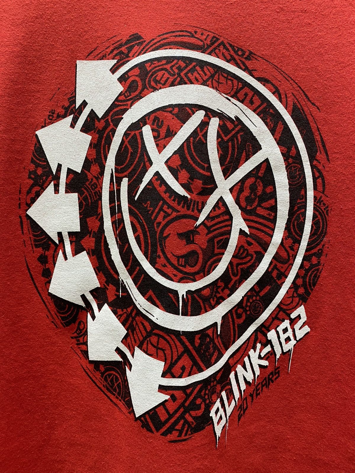 Band Tees Blink-182 20 Years 2012 Tour T Shirt Band Rock Men’s S Red Size US S / EU 44-46 / 1 - 6 Thumbnail