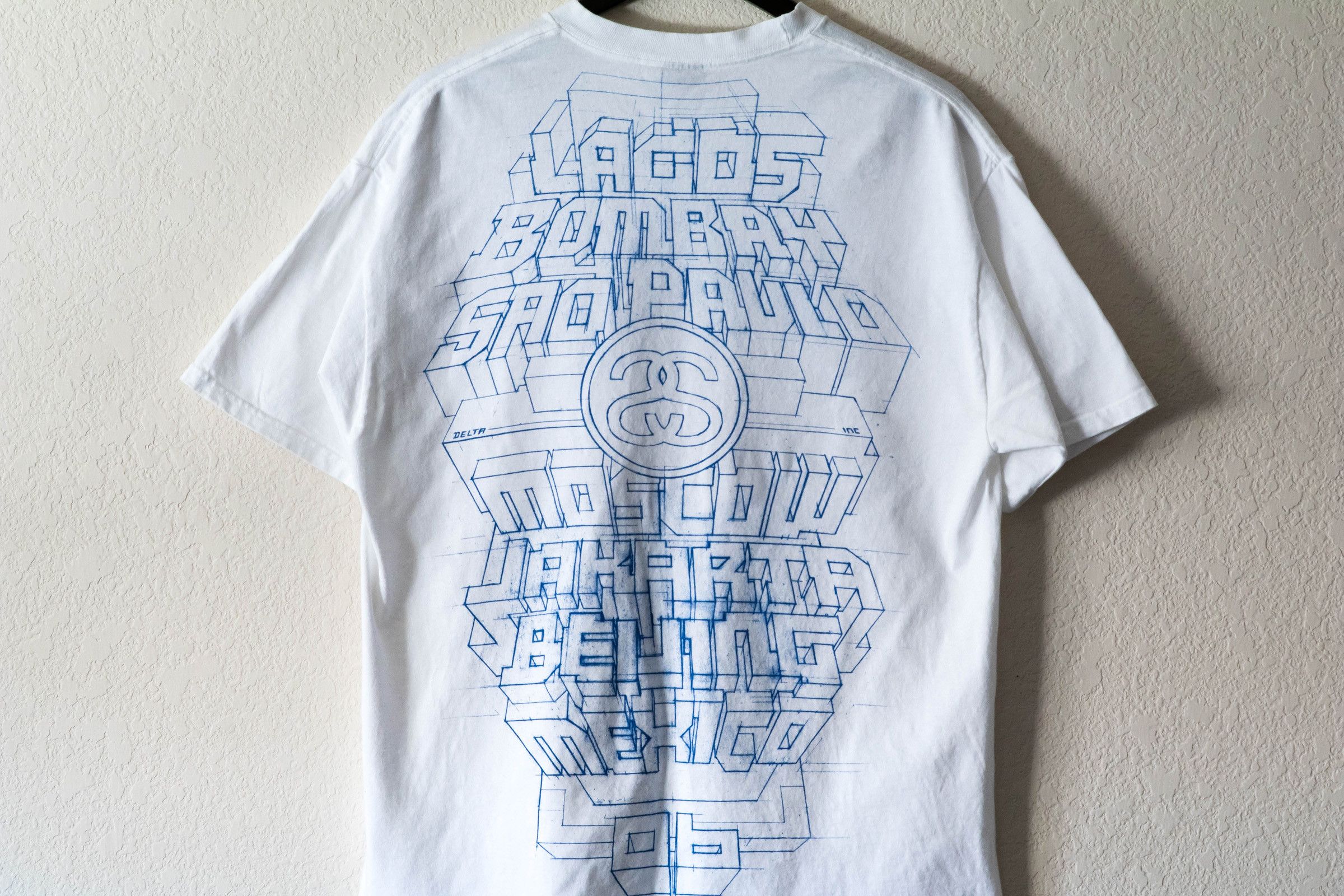 Stussy Stussy World Tour 2006 T-Shirt, White (Large) | Grailed