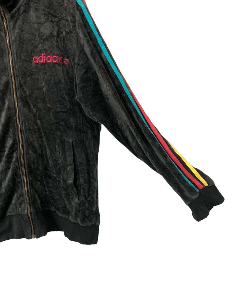 Adidas Vintage Adidas Embroidery Spell Out Big Logo Zip Up Jacket Size US M / EU 48-50 / 2 - 3 Thumbnail