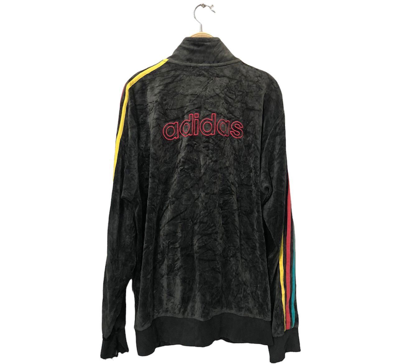 Adidas Vintage Adidas Embroidery Spell Out Big Logo Zip Up Jacket Size US M / EU 48-50 / 2 - 7 Thumbnail