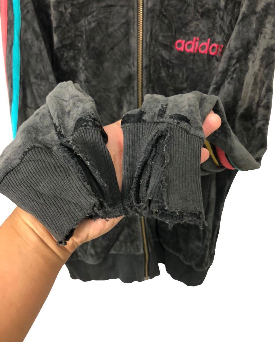 Adidas Vintage Adidas Embroidery Spell Out Big Logo Zip Up Jacket Size US M / EU 48-50 / 2 - 6 Thumbnail