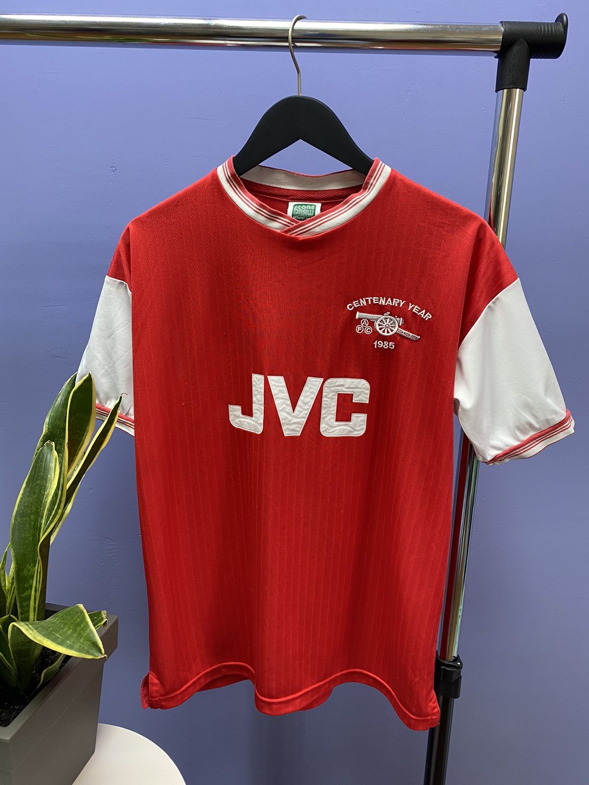 Other Arsenal 1985 Score Draw Replica Soccer Jersey Football Shirt Size US M / EU 48-50 / 2 - 4 Thumbnail