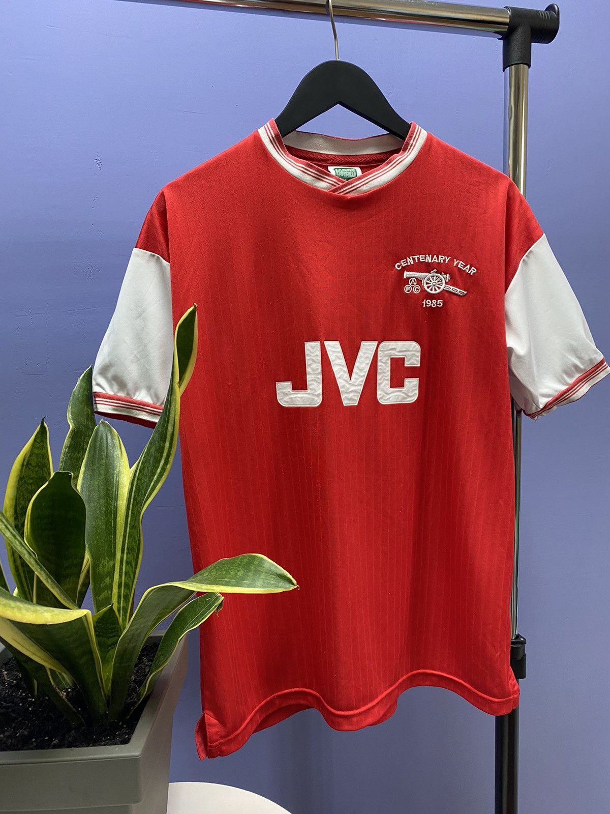 Other Arsenal 1985 Score Draw Replica Soccer Jersey Football Shirt Size US M / EU 48-50 / 2 - 3 Thumbnail