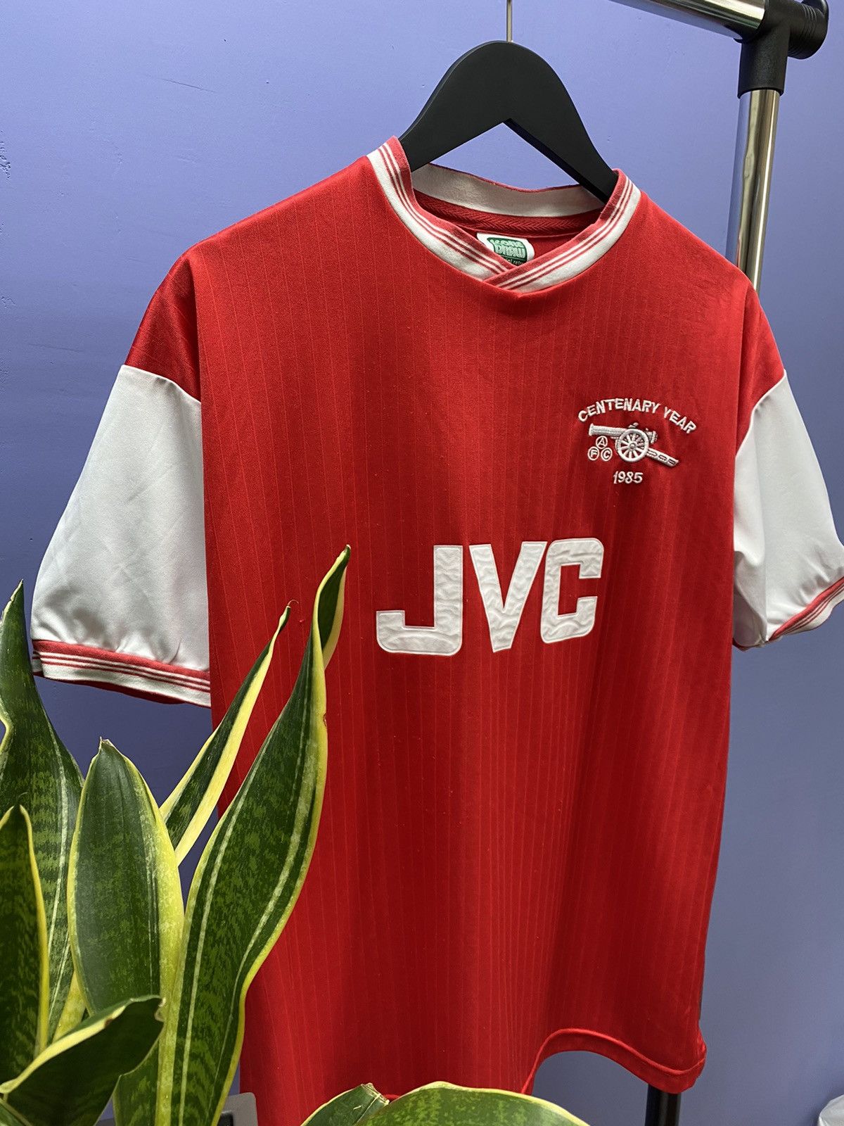 Other Arsenal 1985 Score Draw Replica Soccer Jersey Football Shirt Size US M / EU 48-50 / 2 - 6 Thumbnail