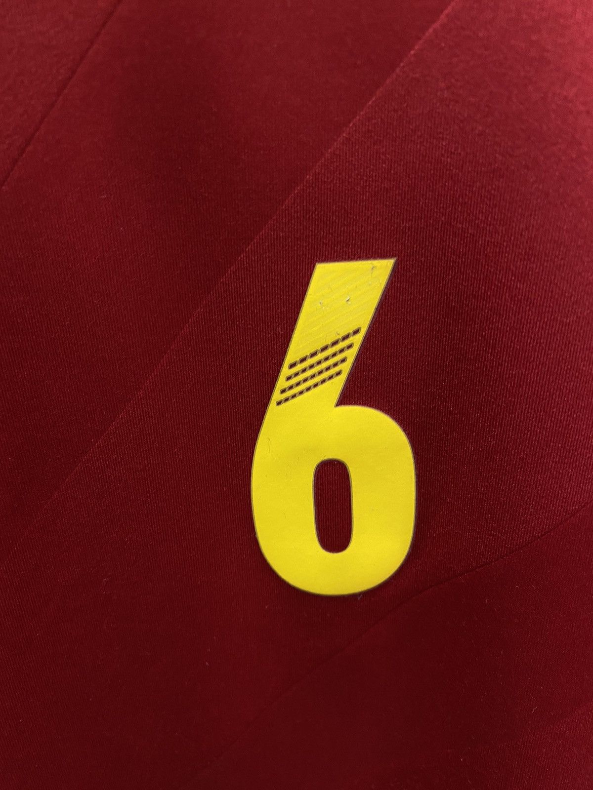 Adidas × UEFA Adidas 2012 2013 Spain #6 Iniesta Soccer Jersey Football Size US XXL / EU 58 / 5 - 12 Thumbnail