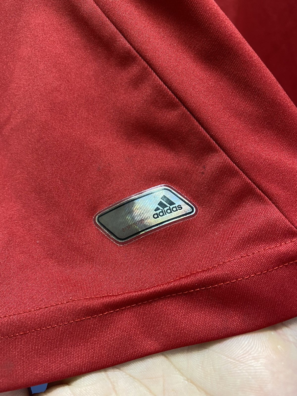 Adidas × UEFA Adidas 2012 2013 Spain #6 Iniesta Soccer Jersey Football Size US XXL / EU 58 / 5 - 11 Thumbnail