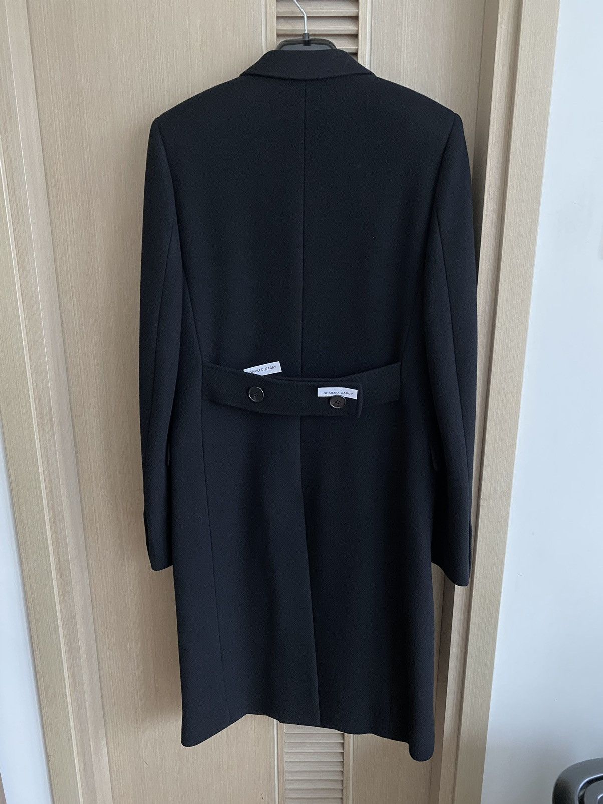 Hedi Slimane × Saint Laurent Paris Double Breasted Allure Coat Size US S / EU 44-46 / 1 - 2 Thumbnail