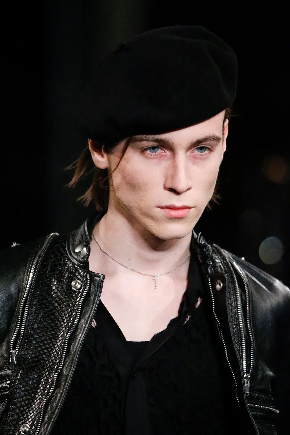 Hedi Slimane × Saint Laurent Paris FW15 Aviator Python Skin Patch Leather Jacket Size US S / EU 44-46 / 1 - 12 Thumbnail
