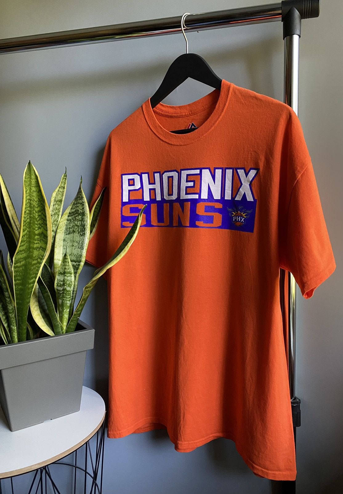 NBA Vintage Majestic Phoenix Suns #2 Eric Bledsoe T Shirt Size US XL / EU 56 / 4 - 3 Thumbnail