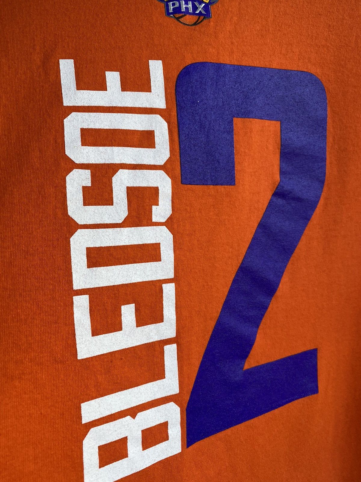 NBA Vintage Majestic Phoenix Suns #2 Eric Bledsoe T Shirt Size US XL / EU 56 / 4 - 15 Thumbnail