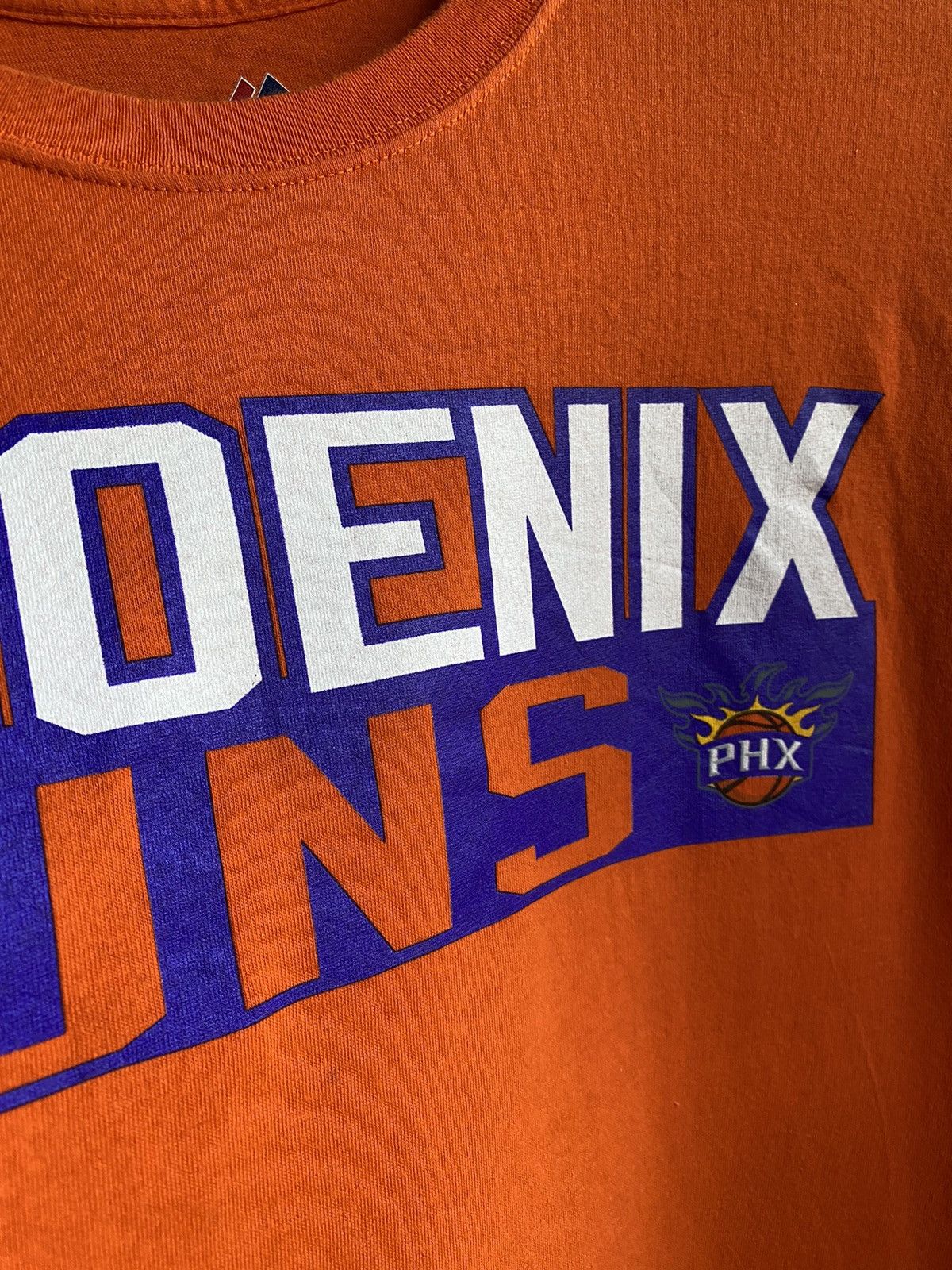 NBA Vintage Majestic Phoenix Suns #2 Eric Bledsoe T Shirt Size US XL / EU 56 / 4 - 9 Thumbnail