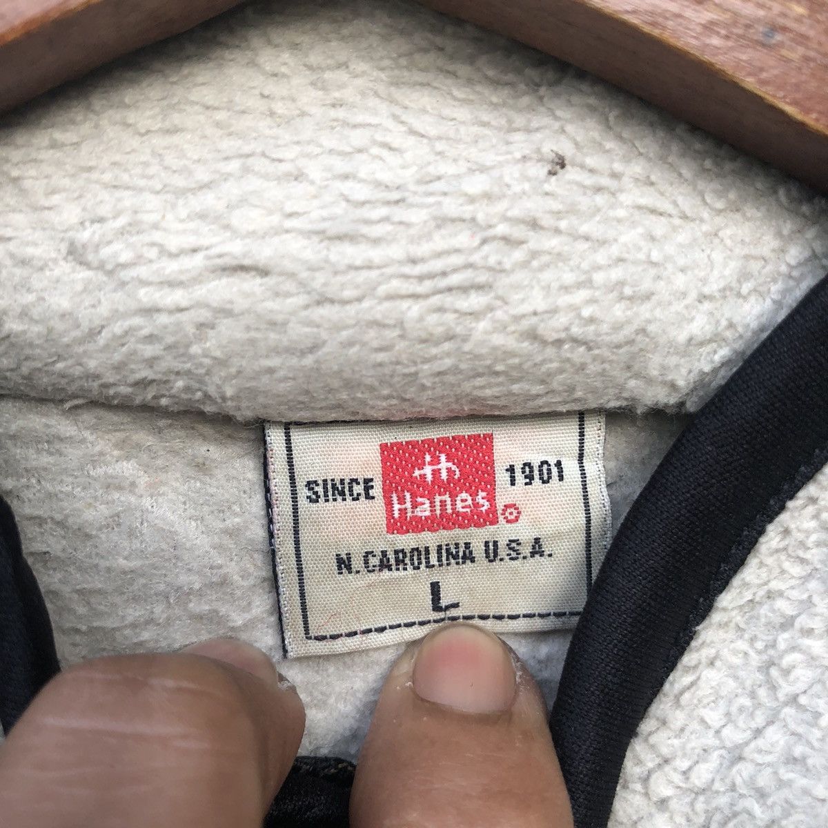 Hanes Vintage Hanes Fleece Jacket Size US M / EU 48-50 / 2 - 3 Thumbnail