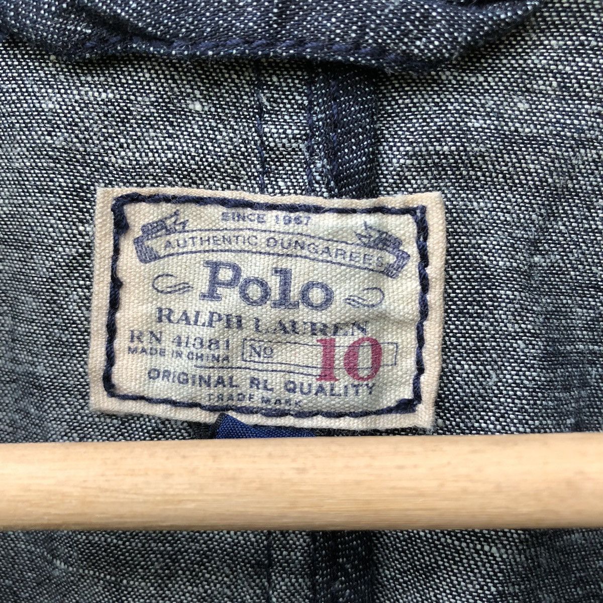 Polo Ralph Lauren Polo Ralph Lauren Double Collar Peacot Style Size US XS / EU 42 / 0 - 3 Thumbnail