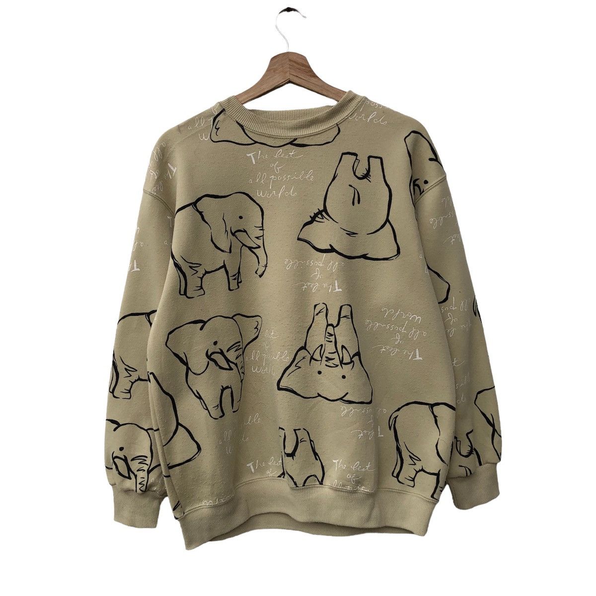 Japanese Brand Awesome Japanese Brand Garconne Full Print Sweatshirt Size US L / EU 52-54 / 3 - 1 Thumbnail
