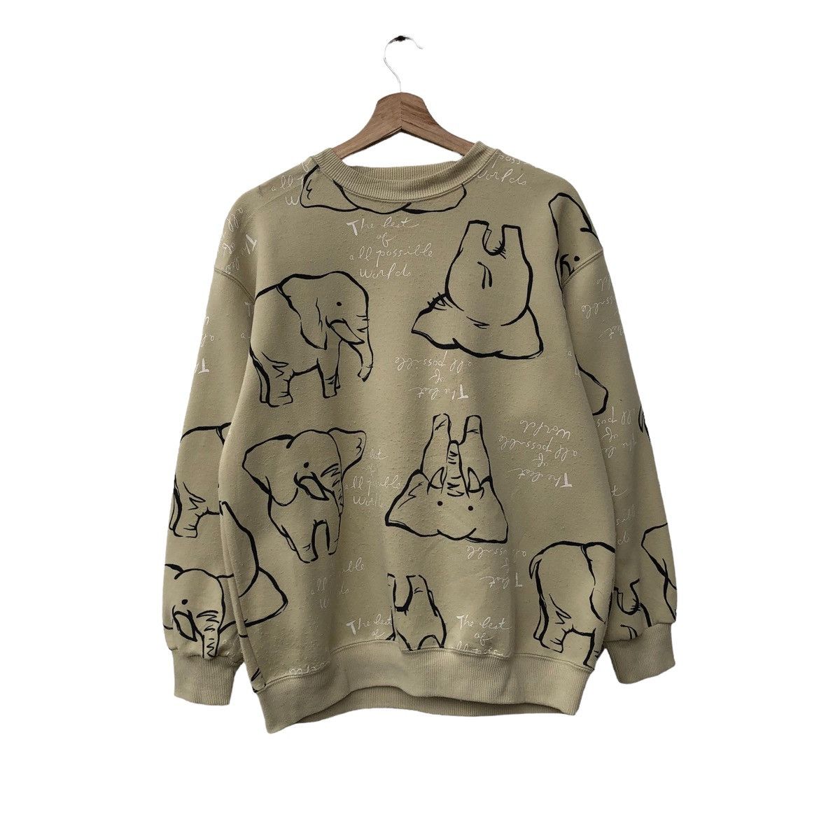 Japanese Brand Awesome Japanese Brand Garconne Full Print Sweatshirt Size US L / EU 52-54 / 3 - 2 Thumbnail