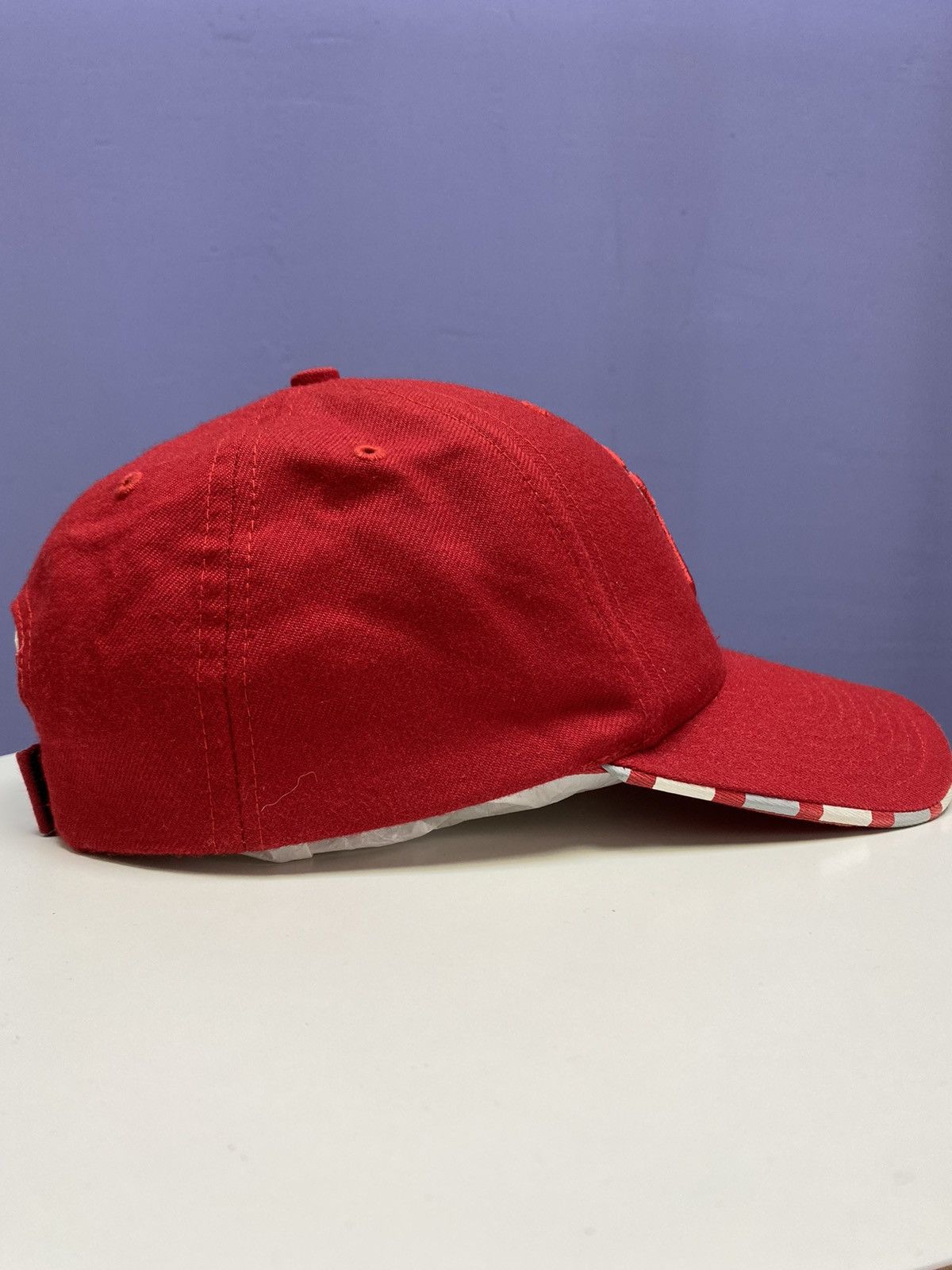 MLB × New York Yankees × Vintage Vintage New York Yankees Red Baseball MLB Cap Hat Rare Size ONE SIZE - 6 Thumbnail